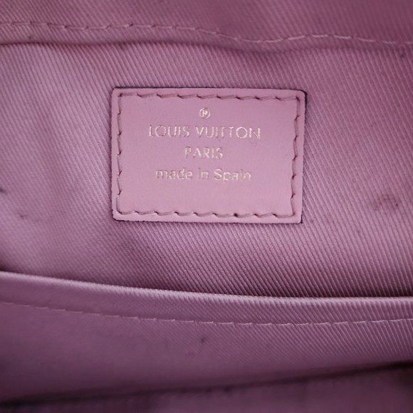 Louis Vuitton 2019 Monogram Saintonge Bag Pink and Brown - Picture 7 of 14